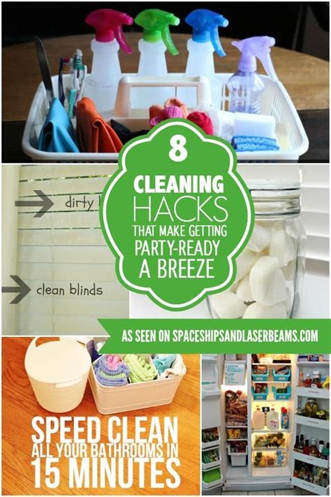 8 Cleaning Hacks That Make Getting Party Ready A Breeze