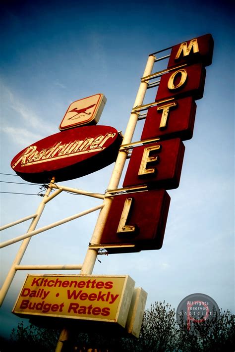 Vintage Motel Sign Photography Home Decor Hotel Sign Wall Art Etsy