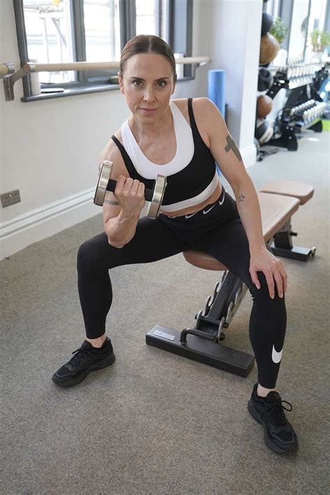 mel c so sieht ihre fitness routine im gym aus bilder fit for fun