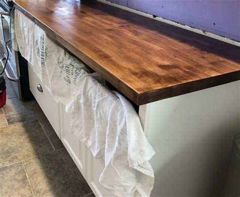 stain wood countertops storables