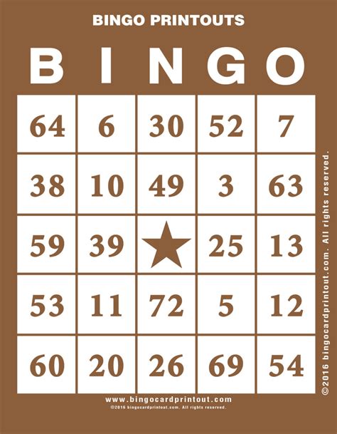 bingo printouts bingocardprintoutcom