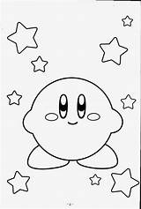 Kirby Coloring Pages Game Together Kids sketch template