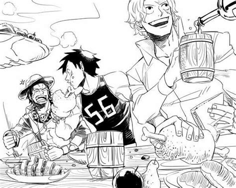 [sabo X Ace X Luffy] One Piece Ace One Piece Images