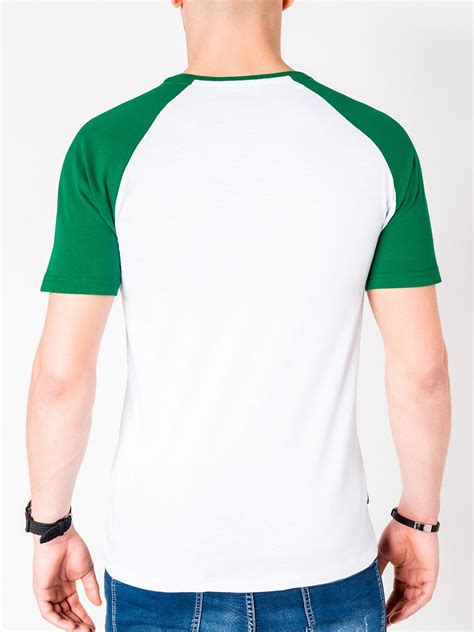 mens plain  shirt  whitegreen modone wholesale clothing  men