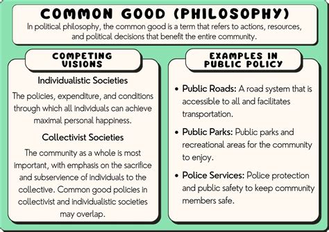common good examples
