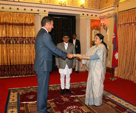 Newly Appointed Ambassadors Present Letter Of Credence The Himalayan
