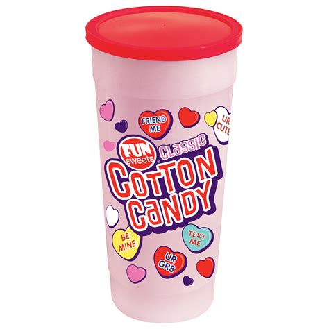 fun sweets cherry berry vanilla cotton candy  oz walmartcom