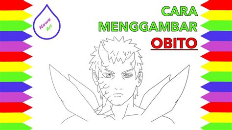 menggambar lambang uchiha obito imagesee