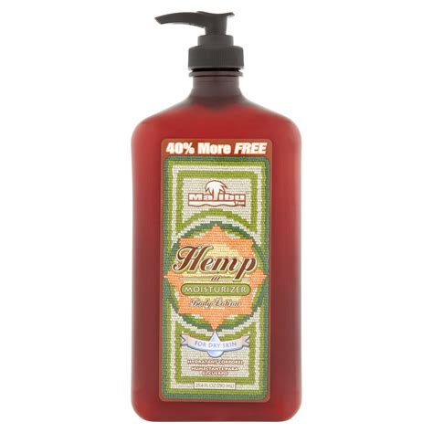 malibu tan hemp moisturizer body lotion  fl oz walmartcom