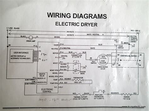 whirlpool wiring diagram dryer