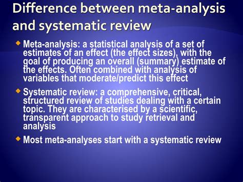 meta analysis powerpoint    id