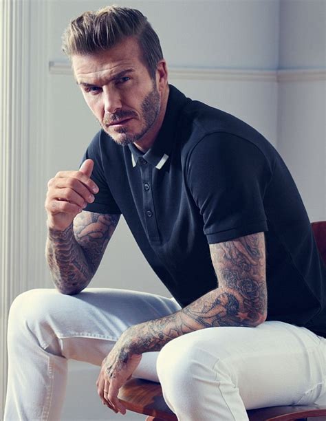 David Beckham Models Handm Clothes He Thinks Your Man Should Be Wearing