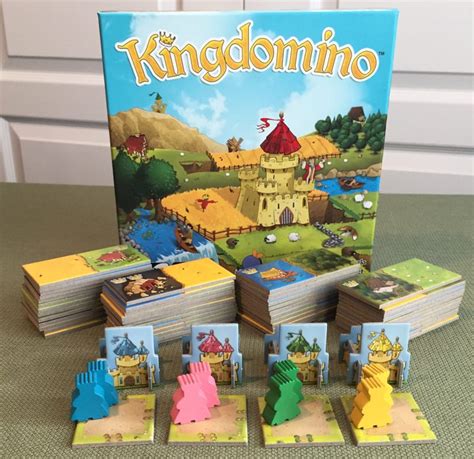 build   kingdom  kingdomino  board game family