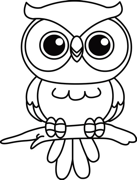 list  coloring pages  kids owl ideas xsadzca
