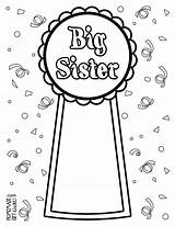 Coloring Pages Sister Big Color Getcolorings Printable sketch template