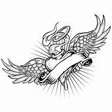 Wings Coloring Heart Pages Tattoo Hearts Getcolorings Colorfy App Tattoos Printable Color Getdrawings sketch template