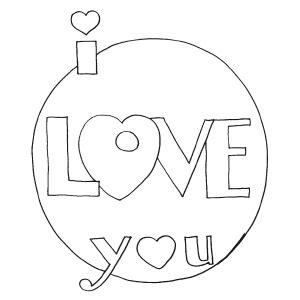 love  coloring page valentine coloring pages heart coloring