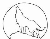 Wolf Howling Moon Drawing Step Simple Drawings Wolves Coloring Pages Clipart Clip Draw Clipartbest Cliparts Stencils Animal Howl Imgarcade sketch template