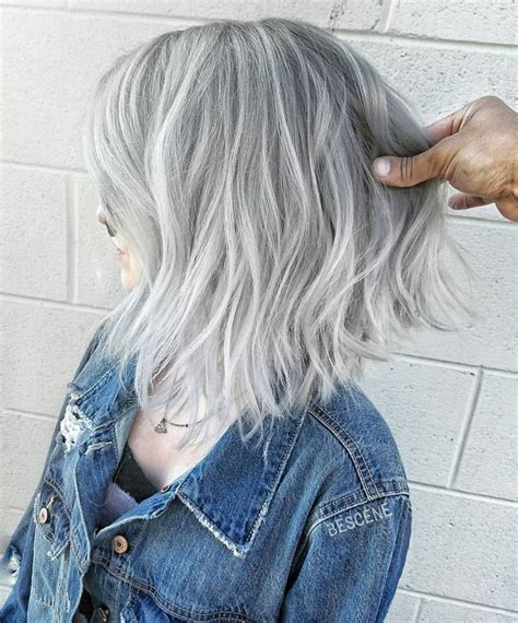 lovely  silver hair color ideas  women   beautiful httpswwwtukuokecom