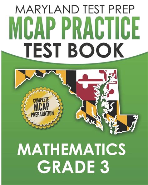 buy maryland test prep mcap practice test book mathematics grade  complete preparation