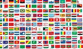 Dünyanın 254 Bayrakları için resim sonucu. Boyutu: 170 x 100. Kaynak: parlakjurnal.com
