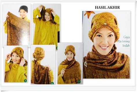 cantikpedia berbagi tips kecantikan  memakai jilbab pashmina