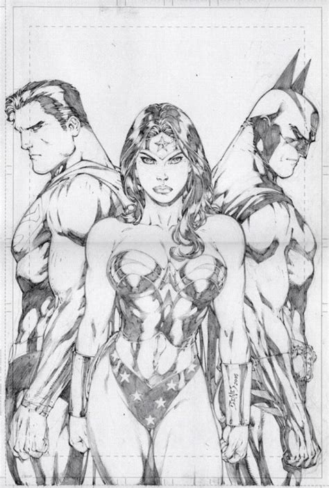 Superman Wonder Women And Batman By Brazilian Comic Book