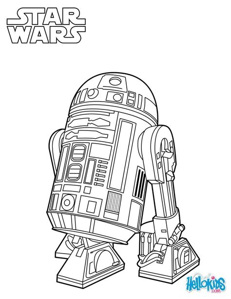 star wars bb robot coloring coloring pages
