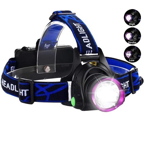 headlamp super bright led headlamps  usb rechargeable ipx