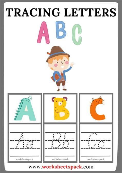 printable preschool worksheets tracing letters worksheetspack