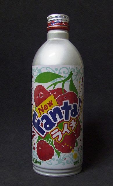 Fanta Japan Lychee Fanta Snapple Tea Bottle Bottle