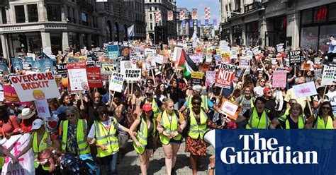 Anti Trump Protests In The Uk In Pictures Us News The Guardian
