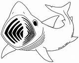 Shark Basking Coloring Megalodon Pages Whale Drawing Cartoon Line Color Clipart Lineart Deviantart Silhouette Colouring Printables Outline Sharks Cliparts Great sketch template