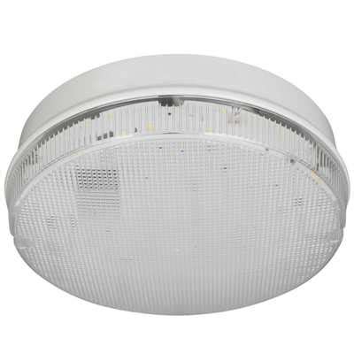 fern howard  led circular bulkhead white base clear diffuser  fhbl   cl cef