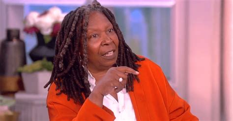 whoopi goldberg scolds the view audience for unacceptable behavior