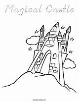 Coloring Castle Magical Favorites Login Add sketch template