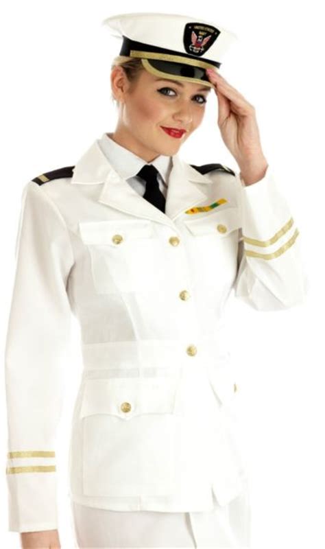 The Uniform Girls [pic] Naval Military Women White