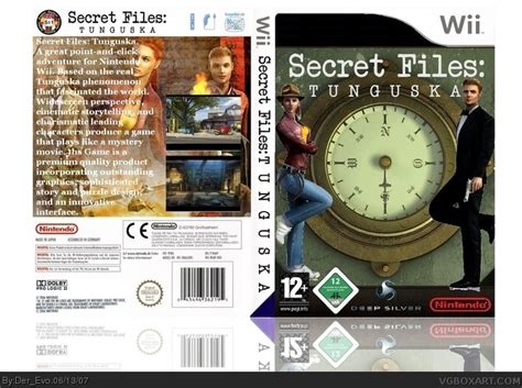 secret files tunguska wii box art cover  der evo