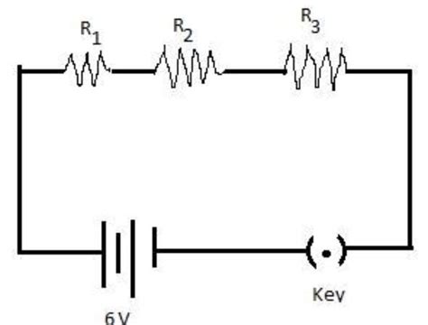 draw  schematic diagram   circuit consisting   battery   cells