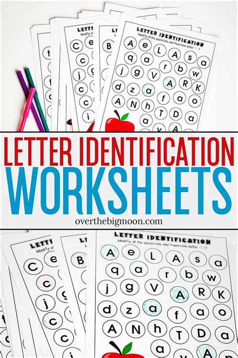 printable letter recognition worksheets references