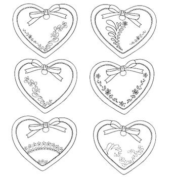 heart coloring pages  print  color page