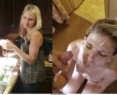 6 amateur pics before and after the facial cumshot wifebucket offical milf blog