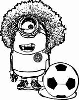 Minion Coloring Soccer Based Valderrama Pibe Carlos Colombian Player El Pages Sports Wecoloringpage Playing Visit sketch template