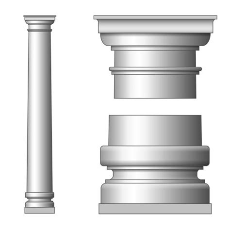 classic ancient column custom designed graphics creative market