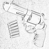 Coloring Pistol Pages Pistols Filminspector Mind Never These sketch template