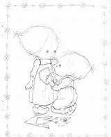 Clark Coloring Book Hallmark Betsy Betsey Embroidery Pages sketch template