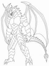 Bakugan Coloring Drago Leonidas Xcolorings Furry sketch template