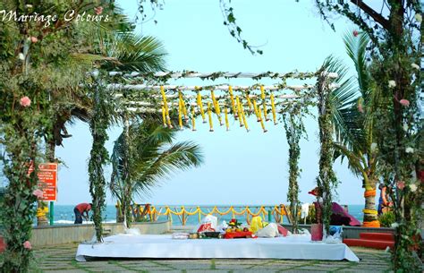 beach wedding decoration  radisson blu temple bay resort