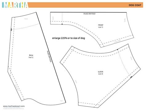 printable dog clothes patterns