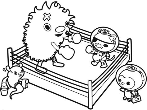 beautiful dashi octonauts coloring page  printable coloring pages